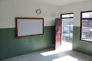 An Adarsha classroom after our work