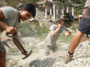 A delivery of stone is also handled