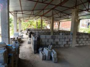 The classrooms are really taking shape