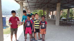 These kids will soon have permanent classrooms