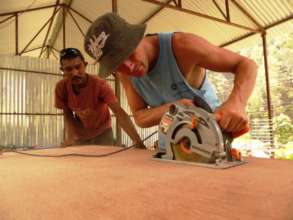 We're working hand in hand with local people