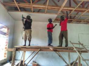 Installing Cieling Panels