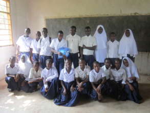 Students at Amahoro Secondary School