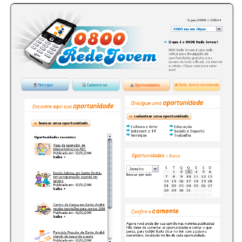 Mobile Rede Jovem: SMS for social change in Brazil