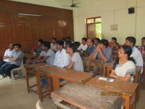 Mr. Ganapathy of Bhumi addressed our Mentors
