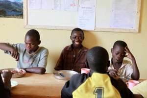 David at Retrak's Drop-In Center