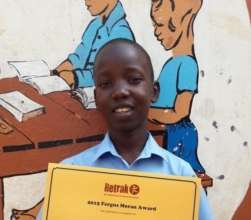 Mutubazi receives the 2015 Fergus Moran Award
