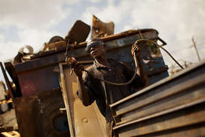 Oscar learned welding at a Vocational School