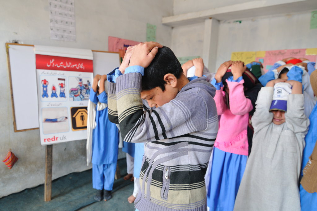 Help children prepare for disasters in Pakistan