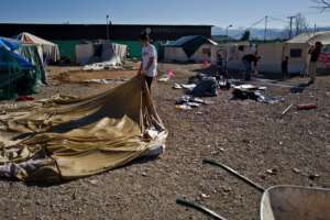 Oinofyta Refugee Camp