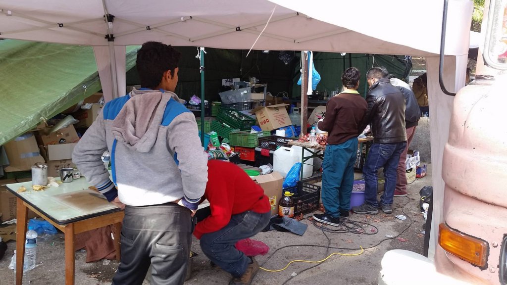 Share Hope with Refugees at Camp Oinofyta Greece