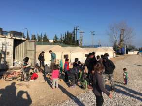 Share Hope with Refugees at Camp Oinofyta Greece