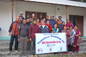 We recently trained 25 teachers
