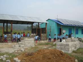 Building a new school after the Earthquake