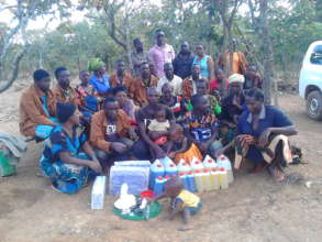 Soap Making Group in Zeze