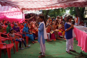 Girl Icon Komal conducted a community meeting