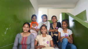 Suman with other Girl Leaders at the training