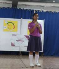 Girl Icon Shaistha conducted SAP in school