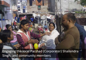 Speaking with the community