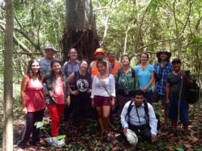 AA team with community members of Calleria