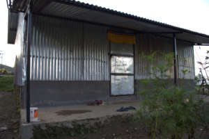 A completed home.