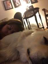 Cuddle time with Mom