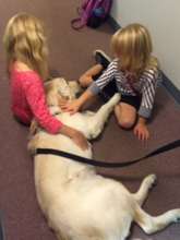 Aspen sharing love and support.