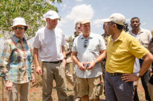 The UK's Princess Royal visited the site recently