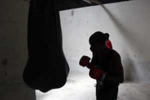 Steven in the gym!
