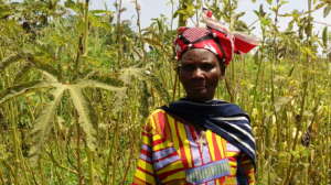 Mrs KABRE a member of women cooperative