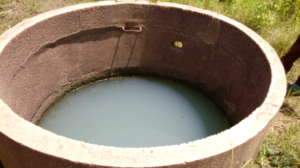 Basin raises water table that fill up wells