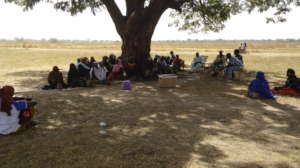 CBG-WA team meeting with Kougny women