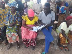 CBG-WA coordinator during meeting
