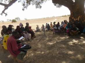 CBG-WA local team meeting with beneficiaries