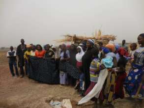 CBG-WA local team with the beneficiaries, Kougny