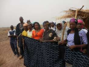 CBG-WA local team with the beneficiaries, Kougny