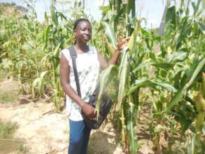 CBG-WA Coordinator during field visit