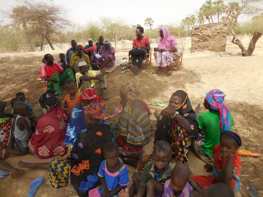 Meeting in Djomga with CBG-WA team