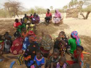 Meeting in Djomga with CBG-WA team