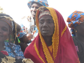 Djeneba, president of warbiDjam women group Djomga