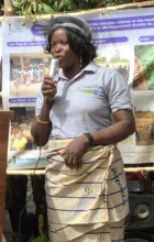 President of Kamsi Women's Food Cooperative