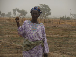 Salimata, from women groupment in Kougny