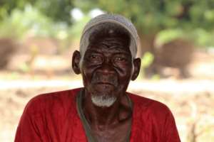 Villager Appreciative for the Rainwater Basin