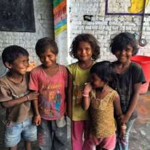Gives these children a reason to smile this winter