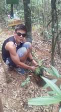 Student from Rio participates in forest enrichment