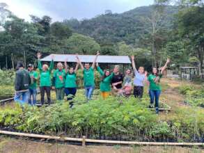 Iracambi team in the forest nursery