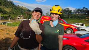 Iracambi staff Gabi and Dayana