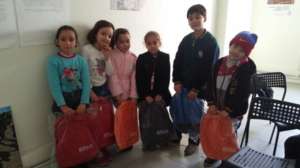 Gift of Schoolbags with Education Kits