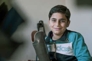 Aadil can smile again (Copyright: Islamic Relief)