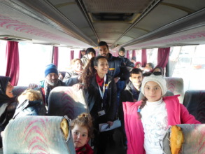 on the way to the new accomodation